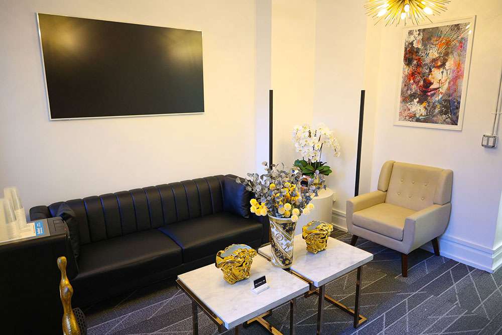 Patients waiting area