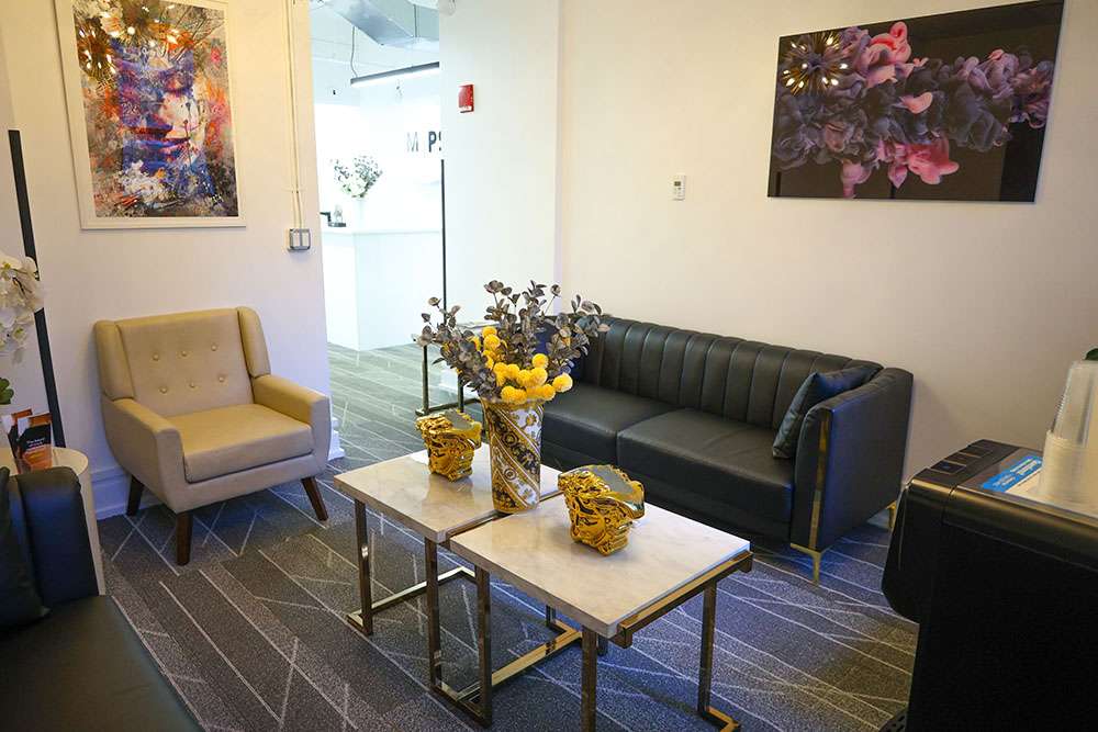 Patients waiting area