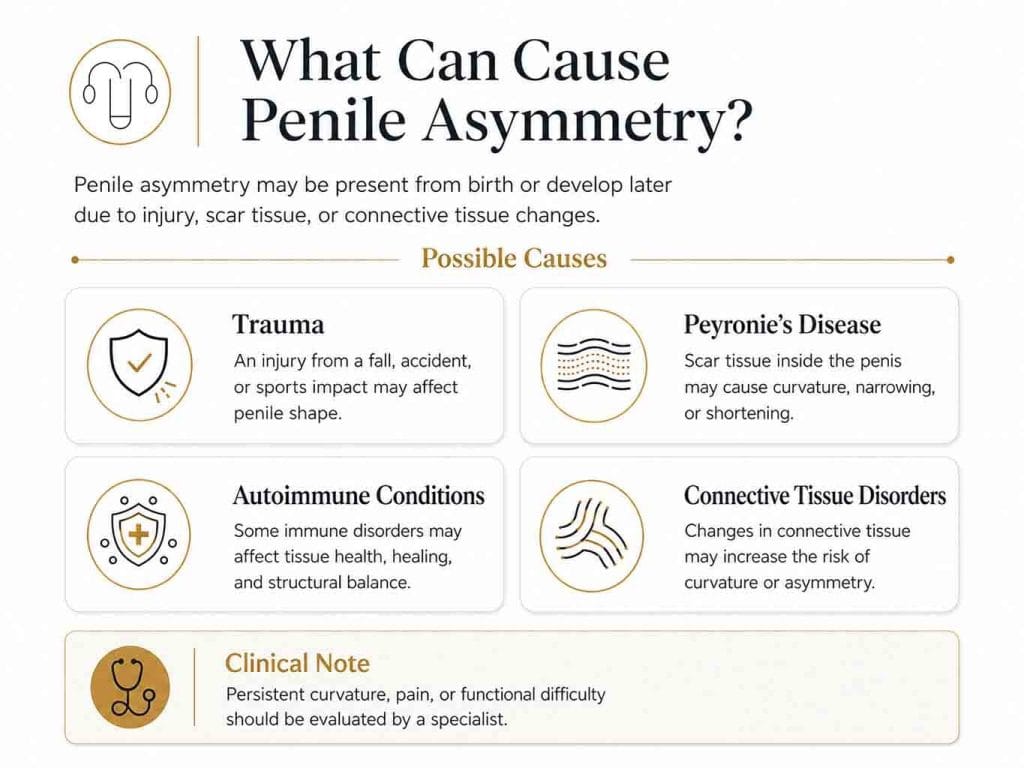 Penile Asymmetry Causes