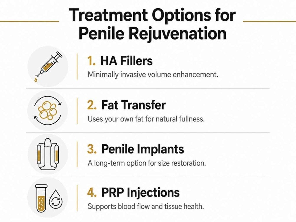 Penile Rejuvenation Treatment Options