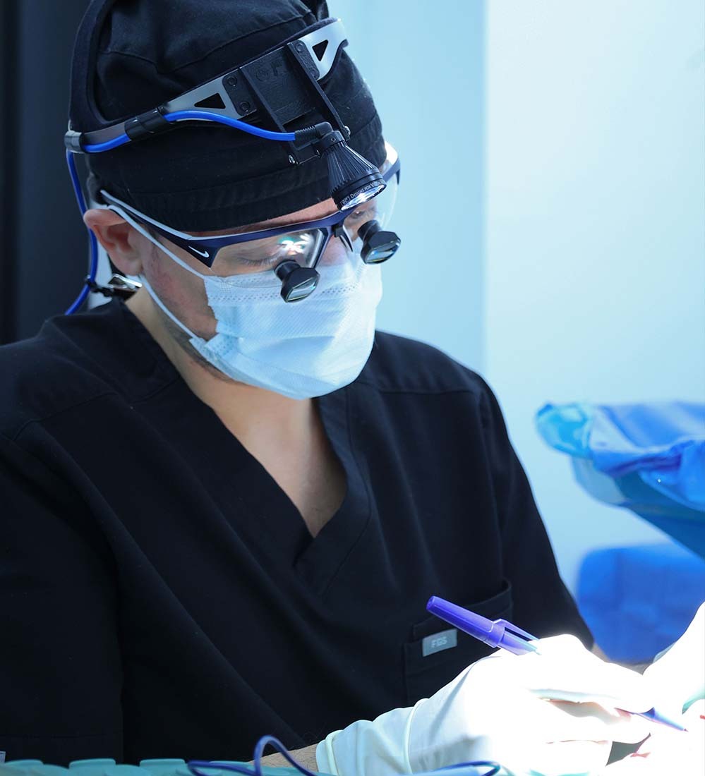 Dr. David Shokrian performing buried penis surgery at Penile Enhancement Center of New York