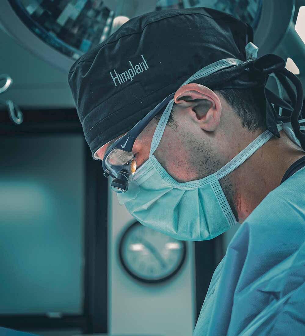 Dr. David Shokrian performing surgery as part of treatment for an adult patient with micropenis.