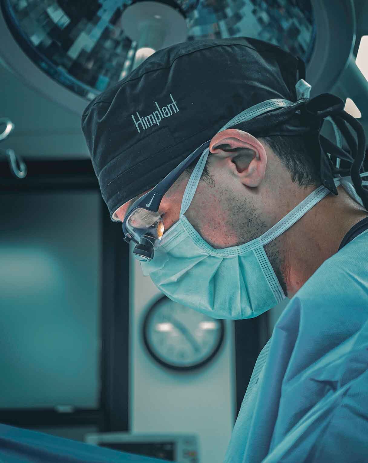 Dr. David Shokrian performing penile implant surgery in New York City