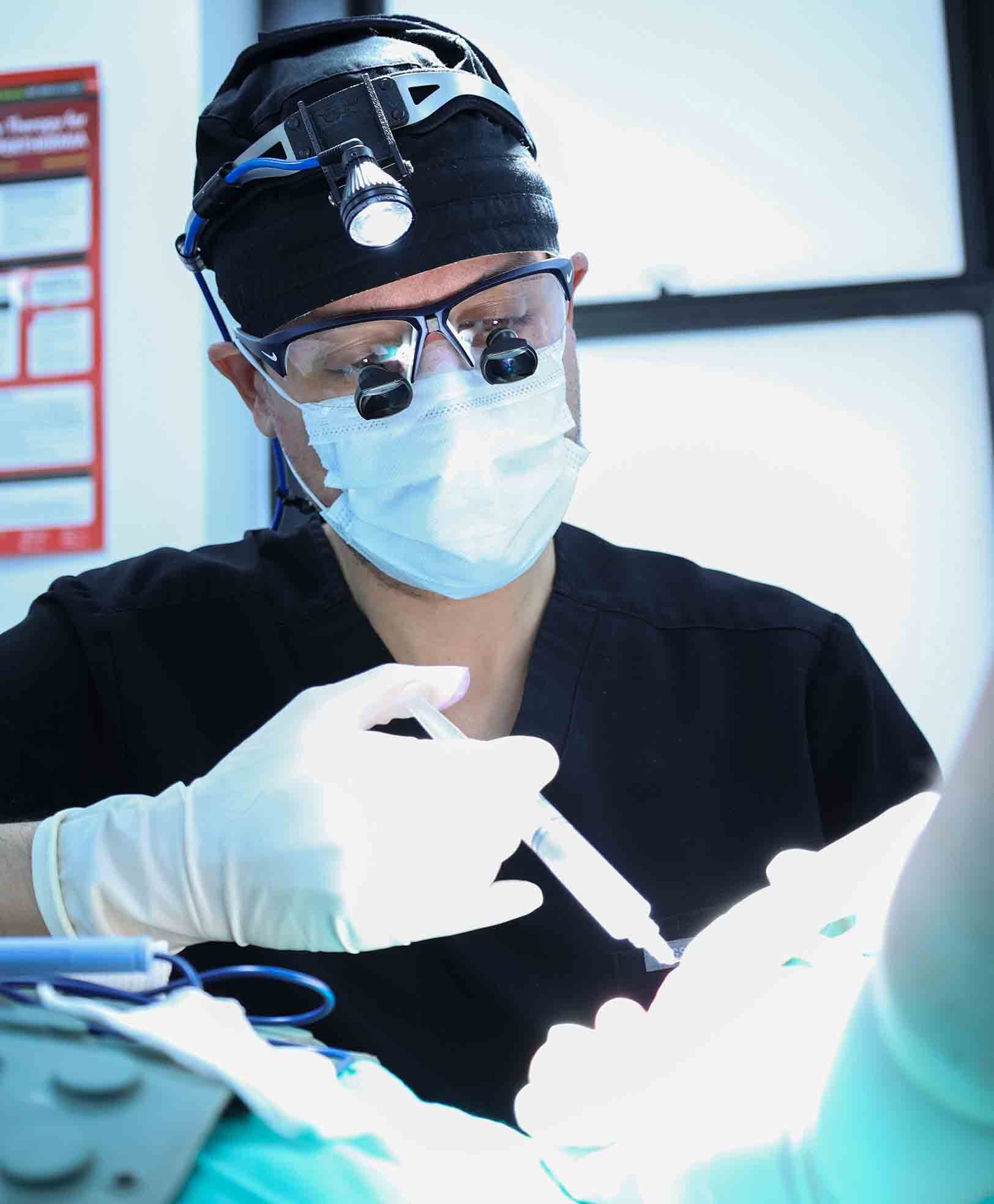 Dr. David Shokrian performing penile filler treatment in NYC