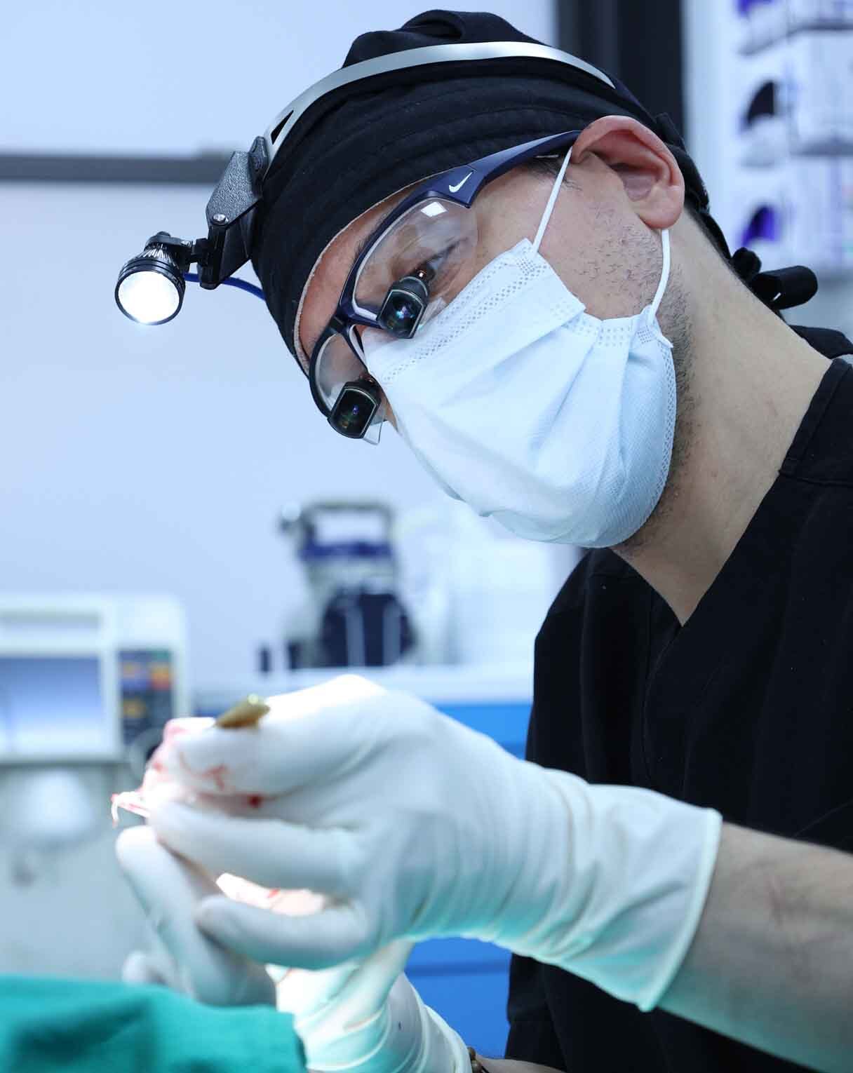 Dr. David Shokrian performing penile lengthening surgery in New York City