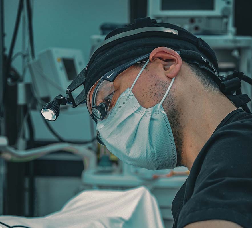 Dr. David Shokrian performing shockwave therapy for erectile performance in NYC